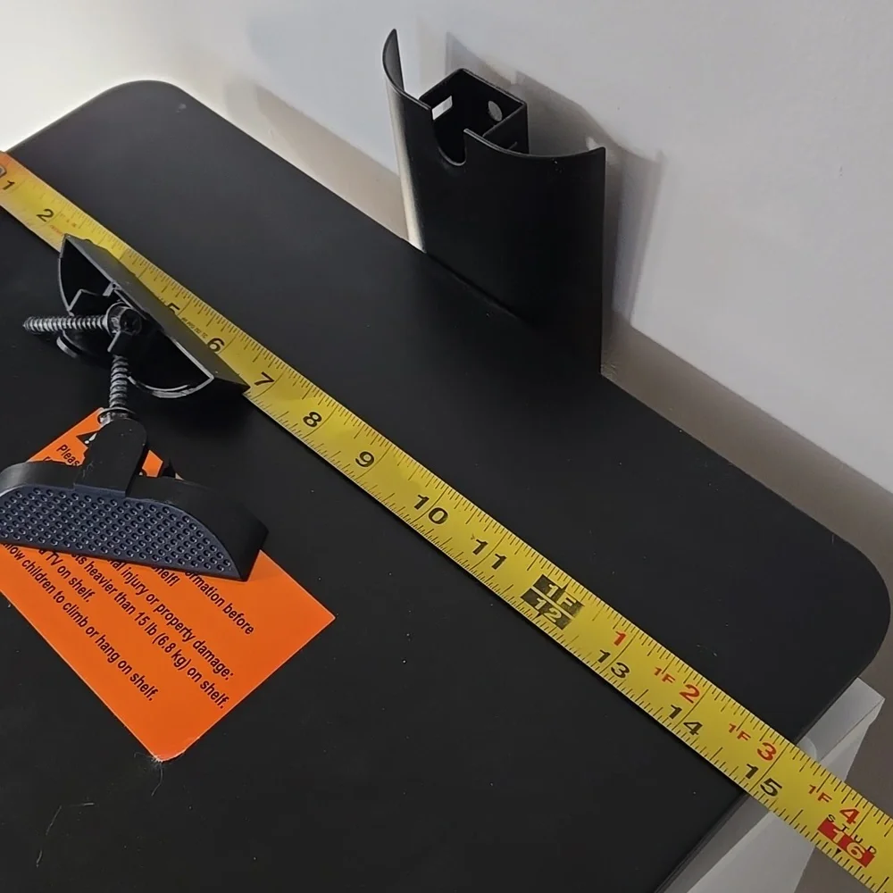 Black Wall Mount Shelf